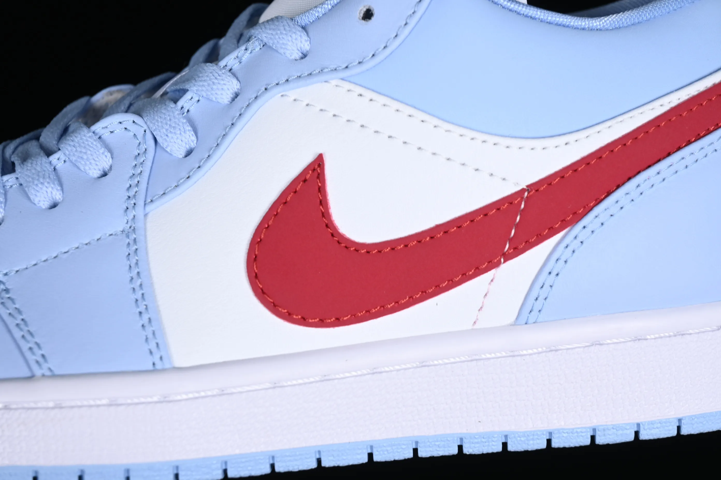 All categories Air Jordan Jordan series basketball shoes Air Jordan 1 Low Z version Air Jordan 1 Low AJ1 Joe 1 white blue red toe low-top cultural casual sneakers DC0774-164